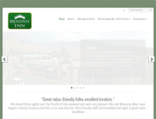 Tablet Screenshot of broadwaymissoula.com